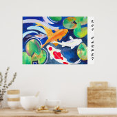 koi carp-et poster (Keuken)