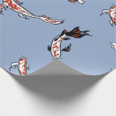 Koi Carp Fish Pattern Cadeaupapier (Hoek)