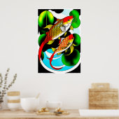 Koi Carp - Grande impression (Cuisine)