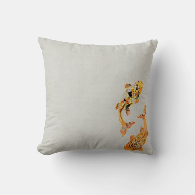Koi Carp  Kussen (Voorkant)