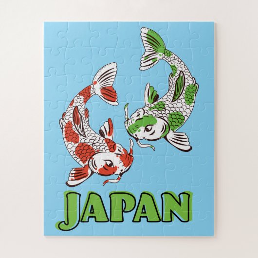 Koi Carp Legpuzzel (Verticaal)