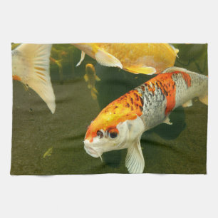 Koi Carp Tea Towel Theedoek