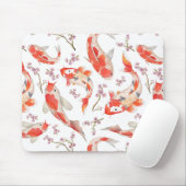 Koi Cherry Blossom Pattern Muismat (Met muis)