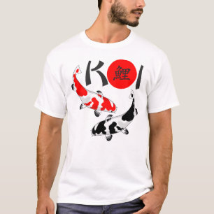 KOI - de witte rode zwarte 1 T-shirt van