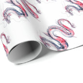 Koi Dragon Cadeaupapier (Rol Hoek)