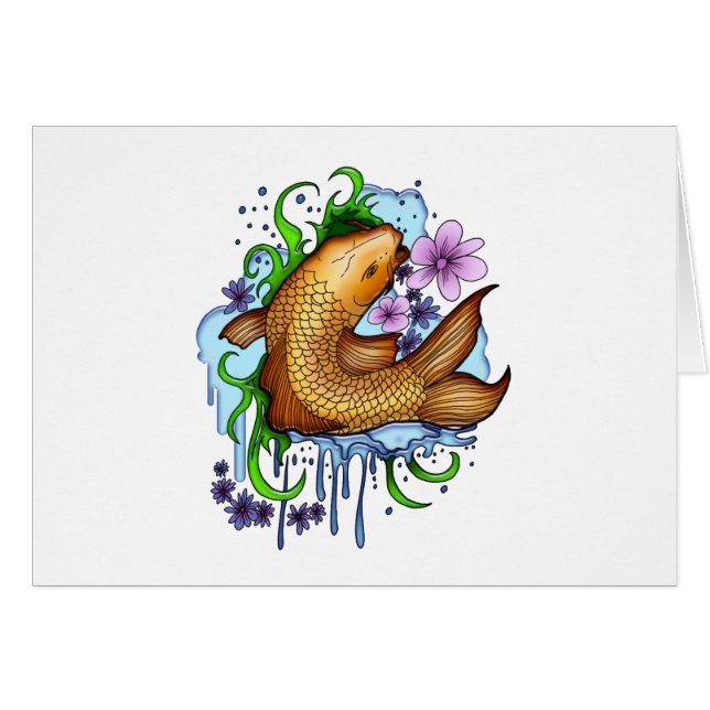 Koi Fish (Devant horizontal)