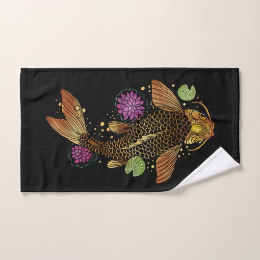 Koi Fish (Serviette à main)