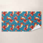 Koi Fish Badhanddoek (Badhanddoek)