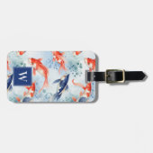 Koi Fish Bagagelabel (Voorkant horizontaal)