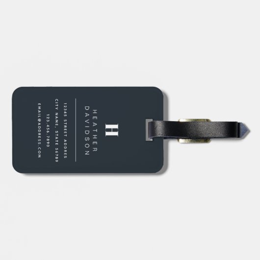 Koi Fish Bagagelabel (Achterkant horizontaal)