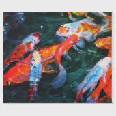 Koi Fish Cadeaupapier (Vlak)