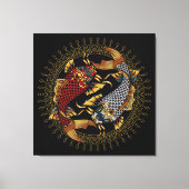 Koi Fish Canvas Afdruk (Voorkant)