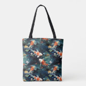 Koi Fish Canvas tas (Achterkant)