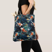 Koi Fish Canvas tas (Dichtbij)