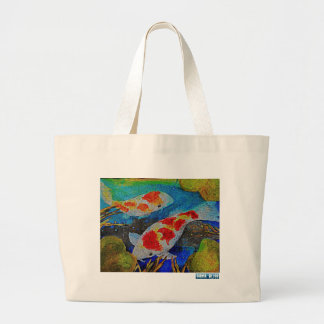 Koi Fish Canvas tas