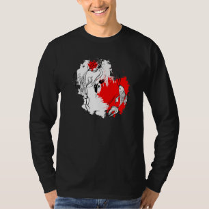 Koi Fish Carp Japanse culturele liefde T-shirt
