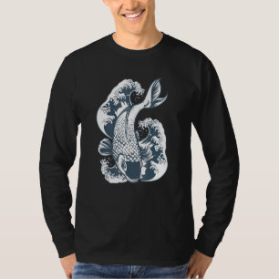 Koi Fish Cool Japans Tattoo Jinli Japan Coi Carp T-shirt