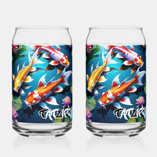 Koi Fish Drinkware Set Blikvorm Glas