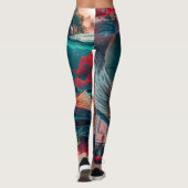 "Koi Fish Harmony" Leggings ! (Dos)
