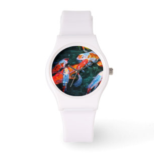 Koi Fish Horloge