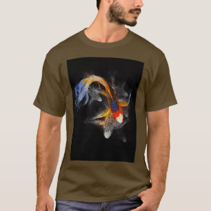 Koi Fish Illustration T-shirt
