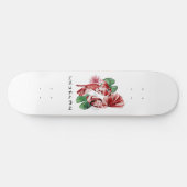 Koi Fish Japans stijlscript oosterse kunst Skateboard (Horizontaal)