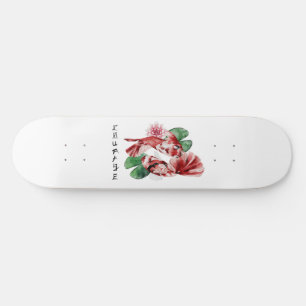 Koi Fish Japans stijlscript oosterse kunst Skateboard