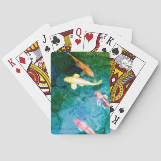Koi Fish Klassieke speelkaarten (Achterkant)