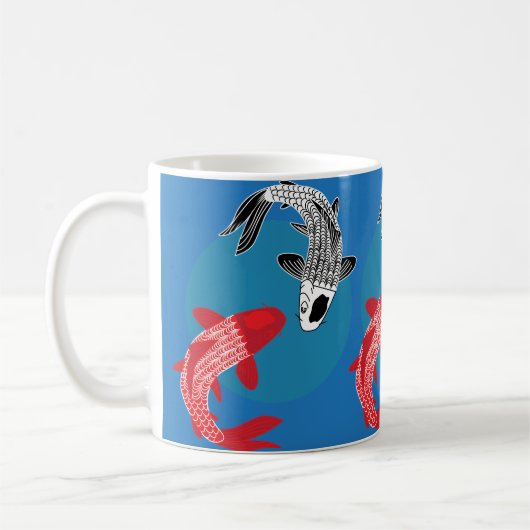Koi Fish Koffiemok (Links)