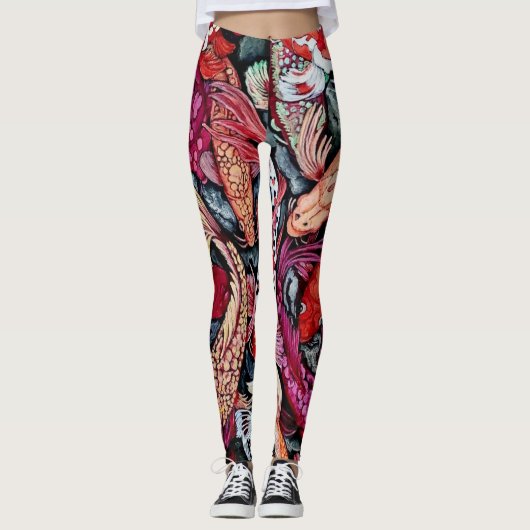 Koi Fish-Leggings Leggings (Voorkant)