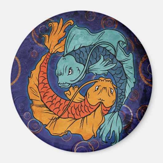 Koi Fish Magneet (Voorkant)