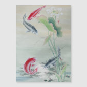 Koi Fish met Lotus (Voorkant)