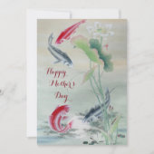 Koi Fish met Lotus (Voorkant)