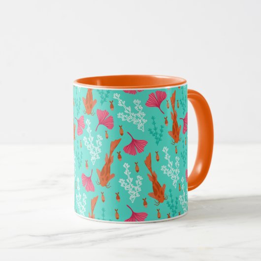 Koi Fish Mug (Devant droit)