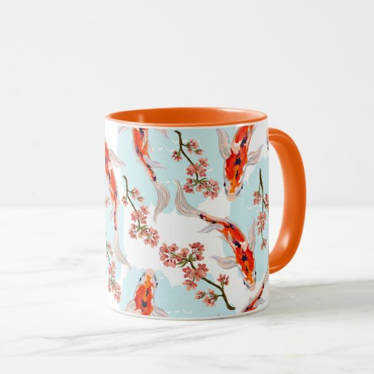 Koi Fish Mug (Devant droit)