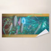 Koi Fish NÉ DE DRAGONFLY (Serviette de bain)