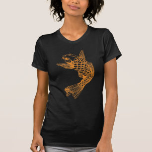 Koi Fish Outline T-shirt