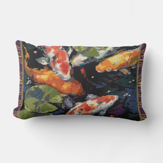 Koi Fish Pillow Kussen (Voorkant)