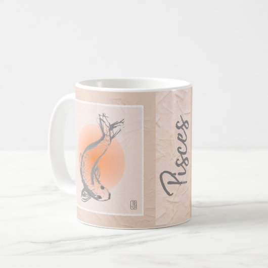 Koi Fish Pisces Mug (Devant gauche)
