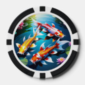 Koi Fish Poker Chips (Voorkant)