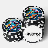 Koi Fish Poker Chips (Opstapeling)