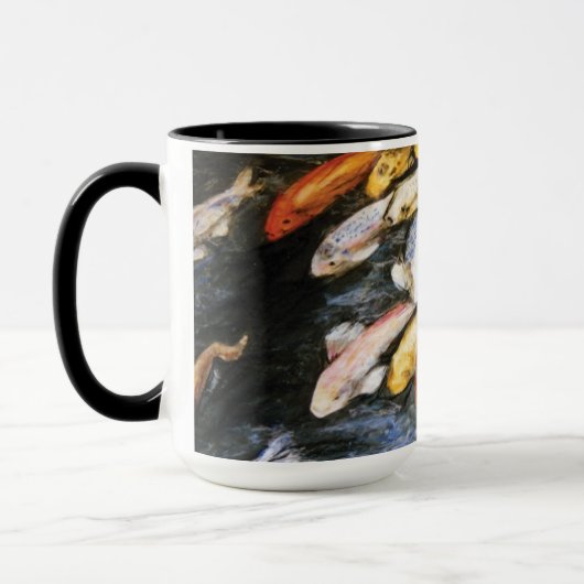 Koi Fish Pond Art Painting Mok (Links)