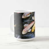 Koi Fish Pond Art Peinture Mug (Devant gauche)
