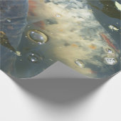 Koi Fish Pond Lake Wrapping Paper Gift Cadeaupapier (Hoek)