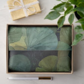 Koi Fish Pond Lily Pads Tissuepapier (Geschenk)