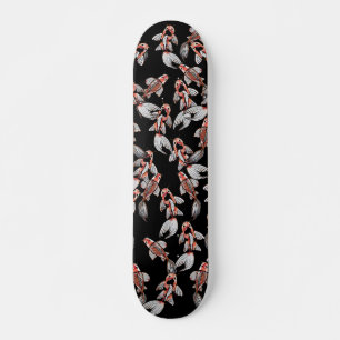 Koi Fish Pond Lovers Natuur Art Koi Ponds Skateboard