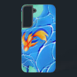 Koi Fish Pond Samsung Galaxy S22 Plus Coque<br><div class="desc">Style votre Samsung Galaxy S22 Plus avec ce coque d'étang à poissons koi magnifiquement illustré. Doté d'un charmant koi doré nageant dans les eaux bleues scintillantes entourées de coussins de lys, ce coque apporte un sentiment de calme et d'élégance à votre appareil quotidien. L'eau qui coule et les tons orange...</div>
