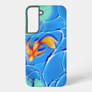 Koi Fish Pond Samsung Galaxy S22 Plus Coque