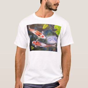 Koi Fish Pond T-shirt