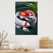 Koi Fish Poster (Keuken)